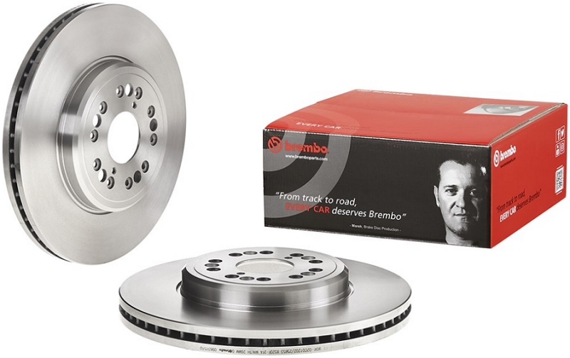 Диск тормозной передний LEXUS LS Brembo 09.8315.10, D=315 мм