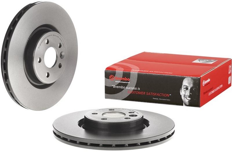 Диск тормозной передний Volvo S80 Brembo 09.9586.11, D=336 мм