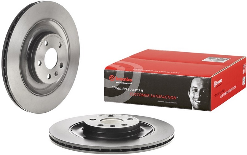 Диск тормозной задний Volvo XC90 Brembo 09.C939.11, D=340 мм