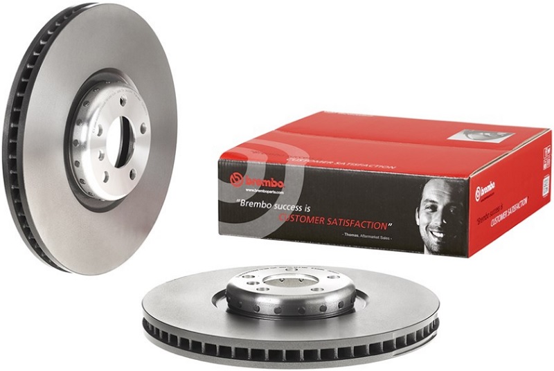 Диск тормозной передний BMW X5 Brembo 09.D900.13, D=395 мм