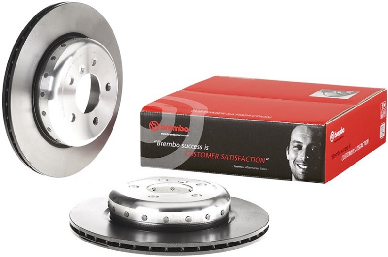 Диск тормозной задний BMW 5 Brembo 09.C411.13, D=330 мм