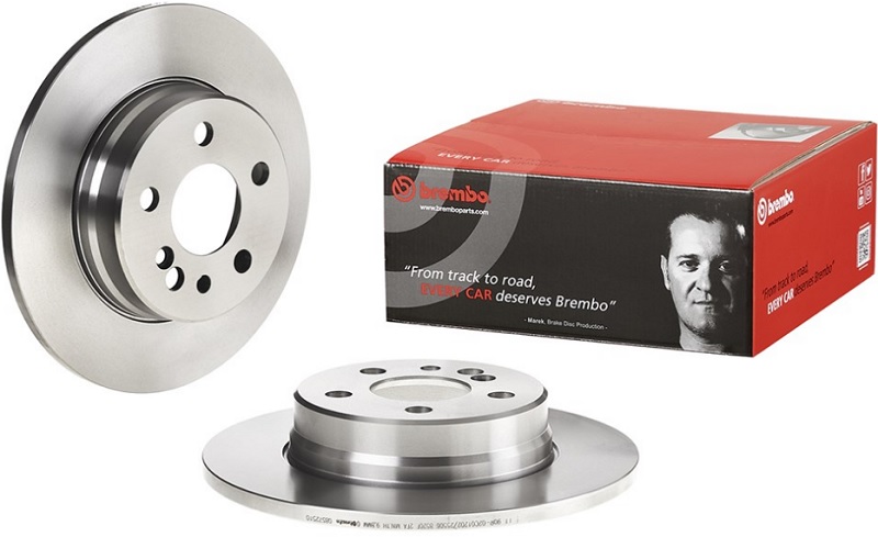 Диск тормозной задний Mercedes S-CLASS Brembo 08.5725.10, D=290 мм