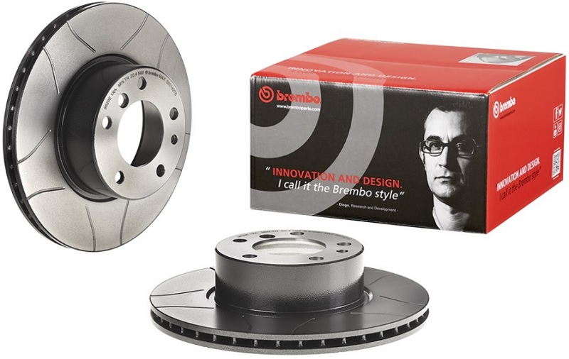 Диск тормозной передний BMW 5, 7 Brembo 09.5142.76, D=302 мм