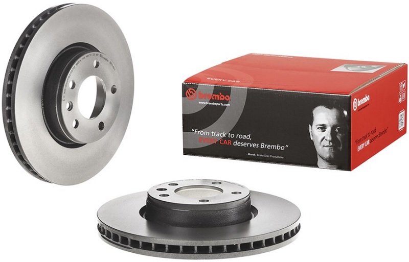 Диск тормозной передний Opel Omega, Senator Brembo 09.5749.11, D=296 мм