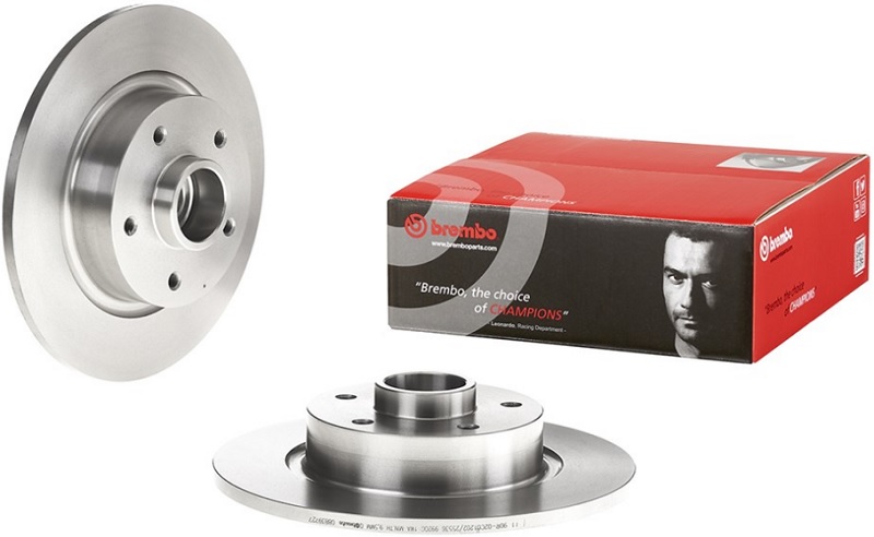 Диск тормозной задний RENAULT FLUENCE Brembo 08.B397.27, D=274 мм