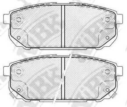 Колодки тормозные дисковые задние KIA SORENTO NiBK PN0798