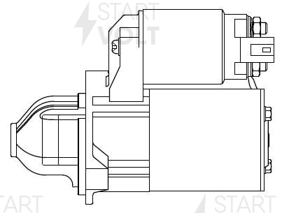 Стартер для KIA OPTIMA 2.0I 1,4КВТ Startvolt LST 0853