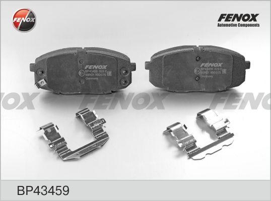 Колодки тормозные, дисковые передние HYUNDAI Creta Fenox BP43459