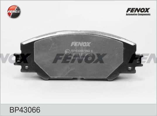 Колодки тормозные, дисковые передние TOYOTA RAV 4 Fenox BP43066