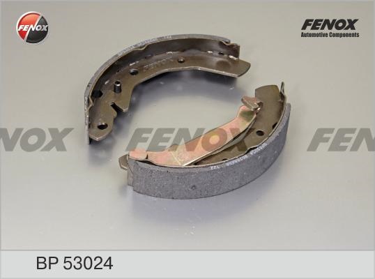 Колодки тормозные, барабанные CHEVROLET SPARK Fenox BP53024