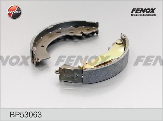 Колодки тормозные, барабанные HYUNDAI GETZ Fenox BP53063