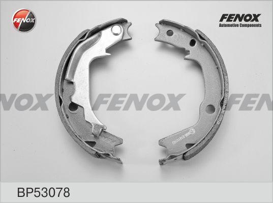 Колодки тормозные, барабаные задние HYUNDAI SONATA Fenox BP53078