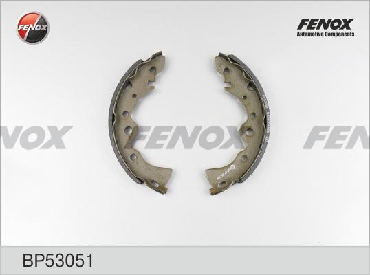 Колодки тормозные, барабанные NISSAN ALMERA CLASSIC Fenox BP53051