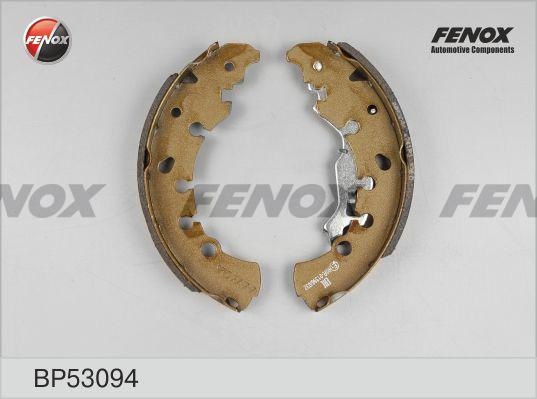 Колодки тормозные, барабанные OPEL Corsa, FIAT Panda, Punto Fenox BP53094