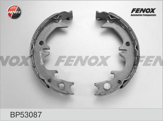 Колодки тормозные, барабанные TOYOTA CAMRY Fenox BP53087