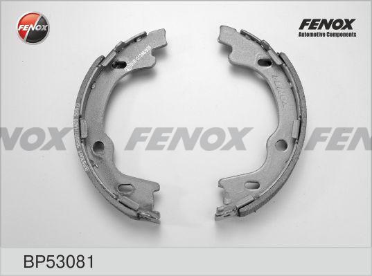 Колодки тормозные, барабанные HYUNDAI I30, KIA Ceed Fenox BP53081