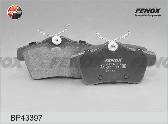 Колодки тормозные, дисковые задние CITROEN C4, PEUGEOT 300 Fenox BP43397