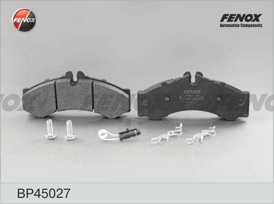 Колодки тормозные, дисковые передние AUDI 100 Fenox BP45027