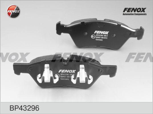 Колодки тормозные, дисковые передние MERCEDES GL Fenox BP43296