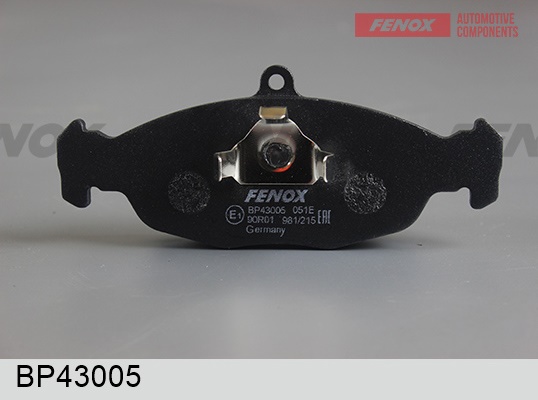 Колодки тормозные, дисковые передние DAEWOO LANOS Fenox BP43005