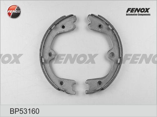 Колодки тормозные, барабанные NISSAN Pathfinder, Navara Fenox BP53160