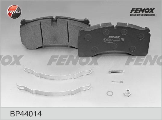 Колодки тормозные, дисковые задние MAN L2000 Fenox BP44014