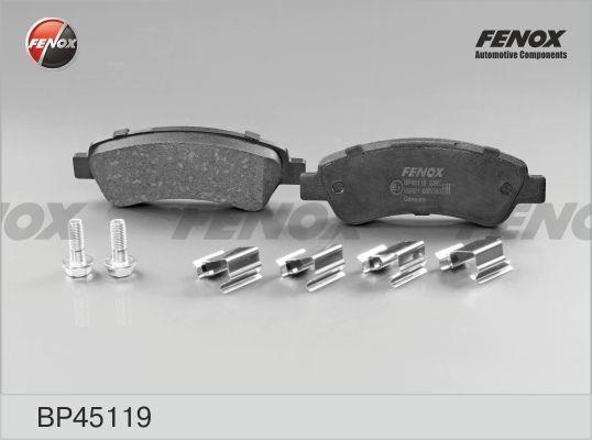 Колодки тормозные, дисковые задние CITROEN JUMPER Fenox BP45119