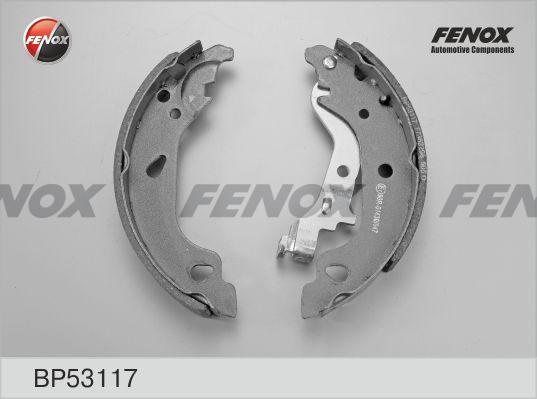 Колодки тормозные, барабанные FIAT Punto Fenox BP53117