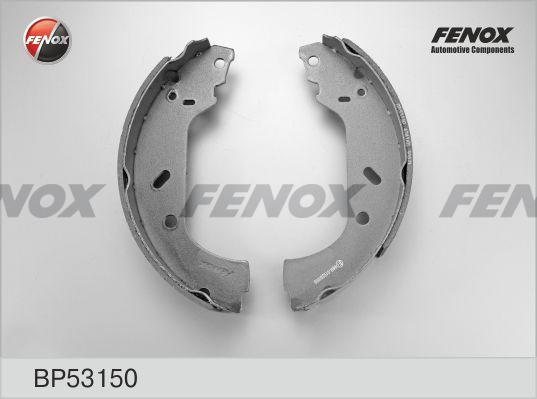 Колодки тормозные, барабанные CITROEN Evasion Fenox BP53150