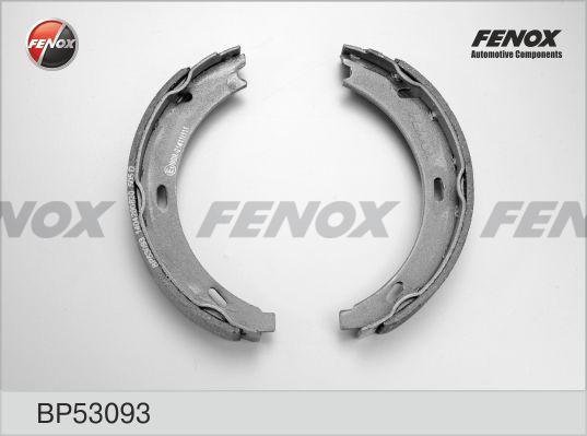 Колодки тормозные, барабанные MERCEDES SLK Fenox BP53093