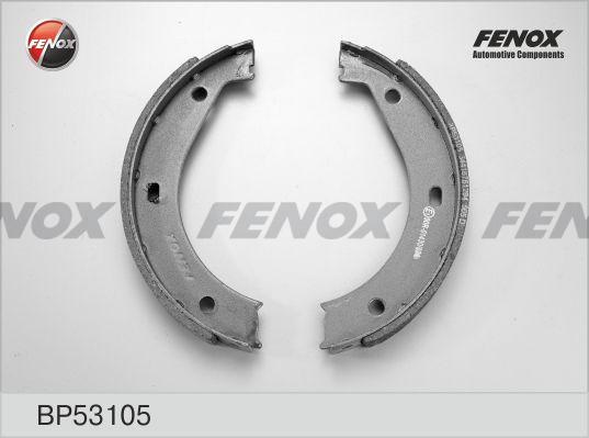 Колодки тормозные, барабанные BMW 3, 5 Fenox BP53105