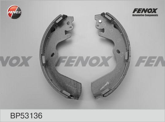 Колодки тормозные, барабанные HYUNDAI H100 Fenox BP53136