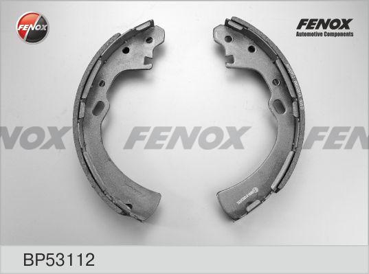 Колодки тормозные, барабанные NISSAN Navara Fenox BP53112