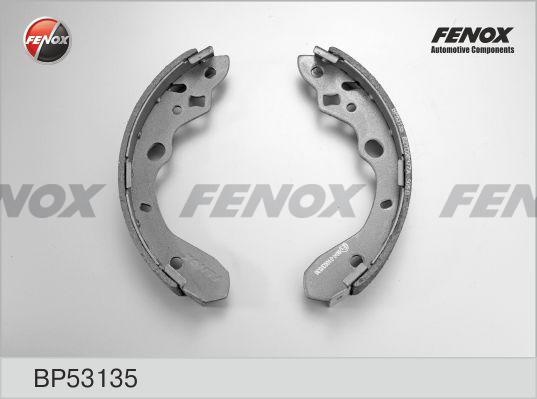 Колодки тормозные, барабанные MAZDA 323 Fenox BP53135