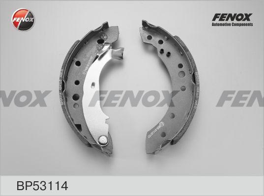 Колодки тормозные, барабанные CITROEN C2 Fenox BP53114