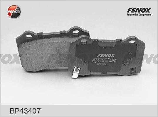 Колодки тормозные, дисковые задние CHRYSLER 300C Fenox BP43407