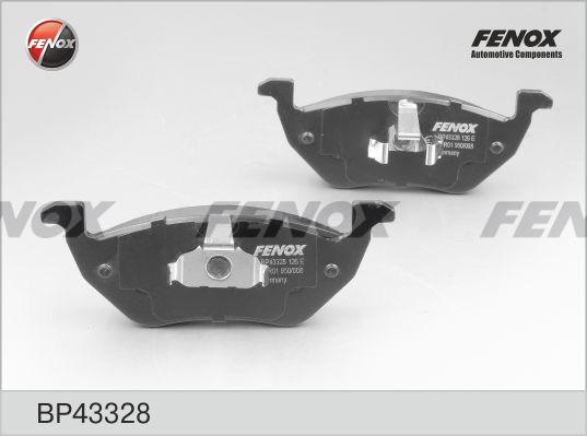 Колодки тормозные, дисковые задние FORD Maverick Fenox BP43328