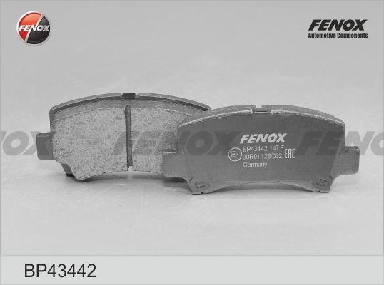 Колодки тормозные, дисковые передние SUZUKI Wagon Fenox BP43442