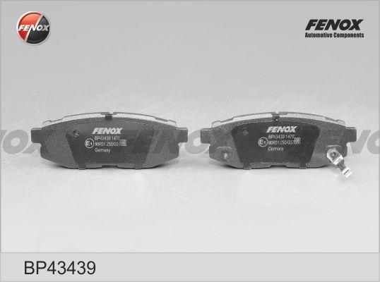 Колодки тормозные, дисковые задние SUBARU Forester Fenox BP43439