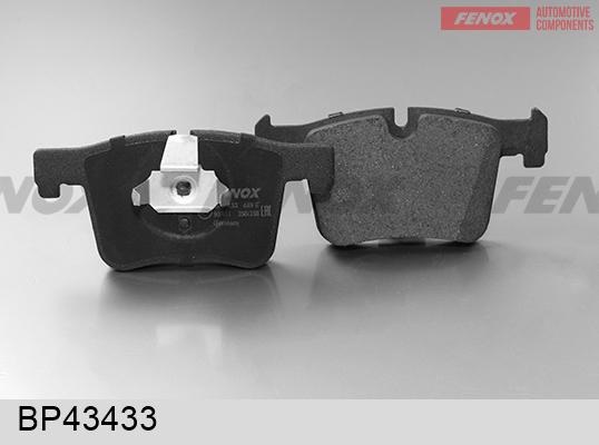 Колодки тормозные, дисковые передние BMW X3 FENOX BP43433