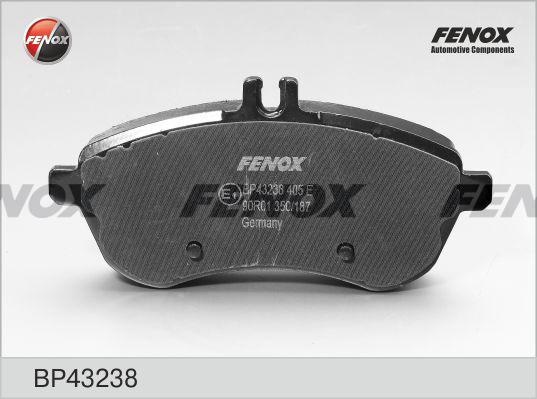 Колодки тормозные, дисковые передние MERCEDES SLC Fenox BP43238