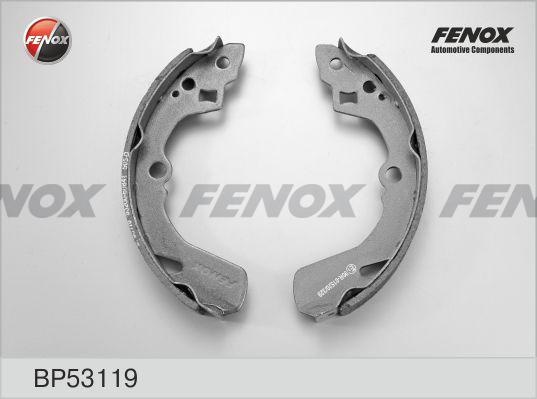 Колодки тормозные, барабанные DAIHATSU Applause Fenox BP53119