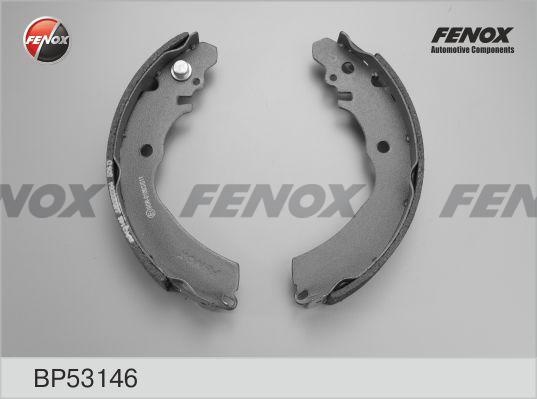 Колодки тормозные, барабанные MITSUBISHI Galant Fenox BP53146