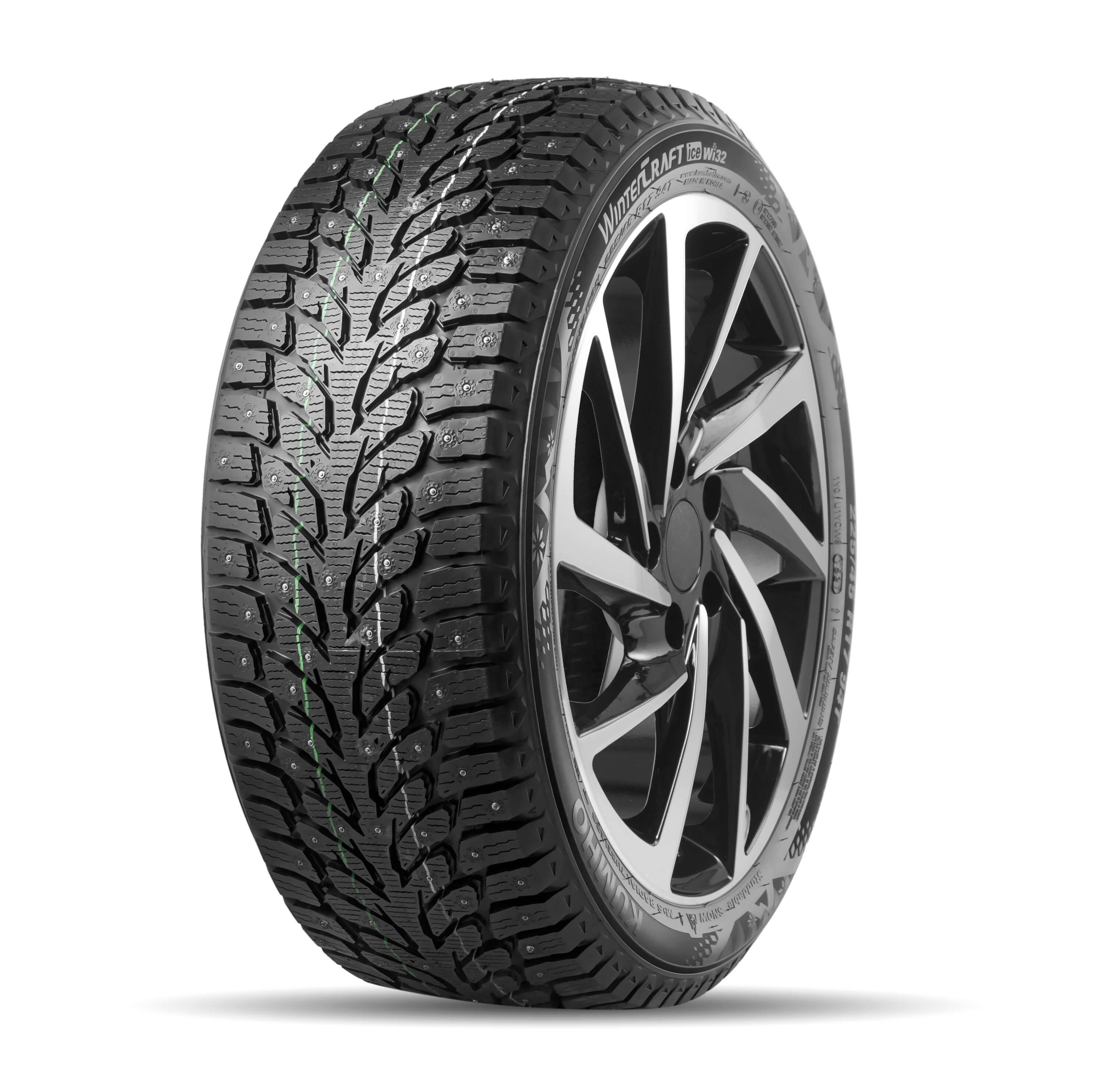 Шины зимние шипованные KUMHO WI-32 225/50 R17 98T