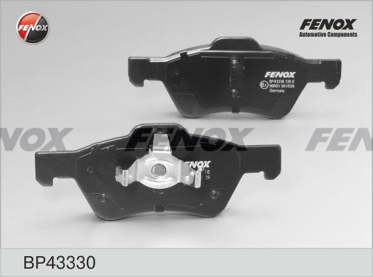 Колодки тормозные, дисковые передние FORD Maverick Fenox BP43330