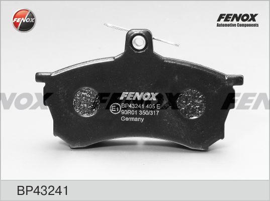 Колодки тормозные, дисковые передние MITSUBISHI Carisma Fenox BP43241