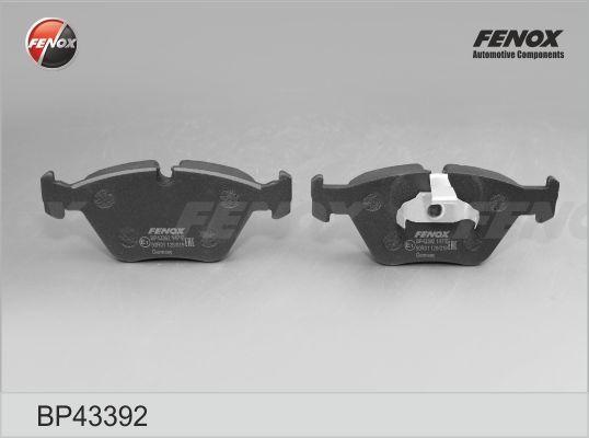 Колодки тормозные, дисковые передние BMW 3 Fenox BP43392