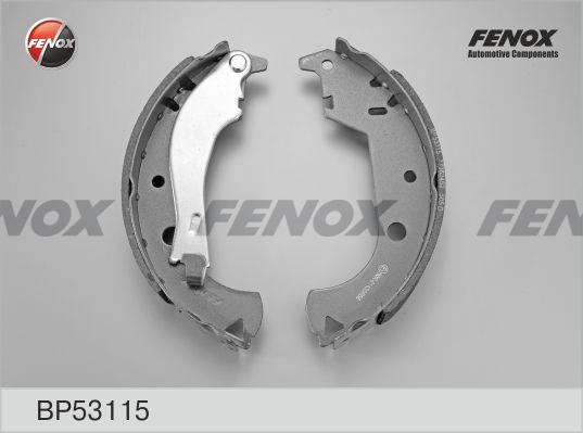 Колодки тормозные, барабанные BMW 5 Fenox BP53115