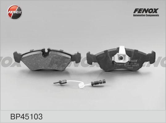 Колодки тормозные, дисковые задние Fenox BP45103