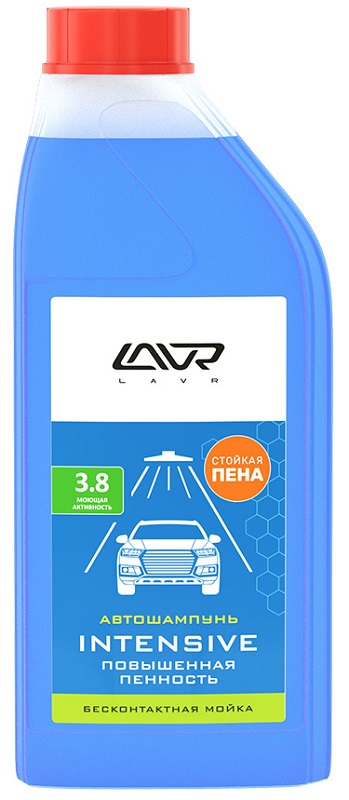 Автошампунь INTENSIVE LAVR LN2306, 1 л